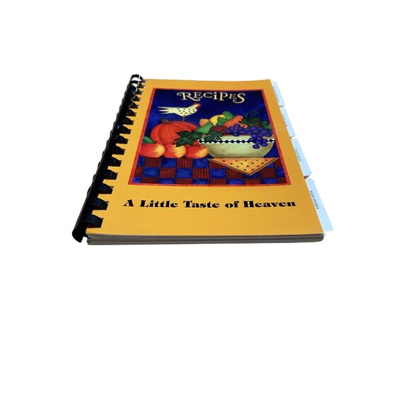 A Little Taste of HeavenCommunity Cookbook1980 Buck Creek Baptist Church Spiral - Picture 7 of 9